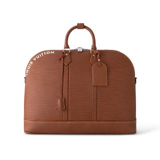 Louis Vuitton Alma Travel GM Top Handle bag in Epi Leather M23102 Cognac Brown