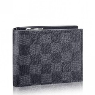 Louis Vuitton Amerigo Wallet Damier Graphite N41635