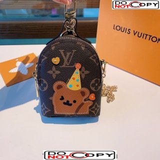Louis Vuitton Bear Chain Nano Bag Bag Charm and Key Holder