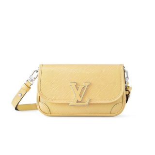 Louis Vuitton Buci Crossbody Bag in Epi Leather M22618 Jaune Plume Yellow