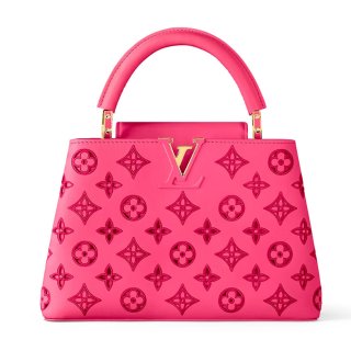 Louis Vuitton Capucines BB Bag in Monogram Calfskin Leather M22922 Pink