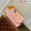Louis Vuitton Card Holder Recto Verso Wallet in Mahina perforated Leather M81287 Pink