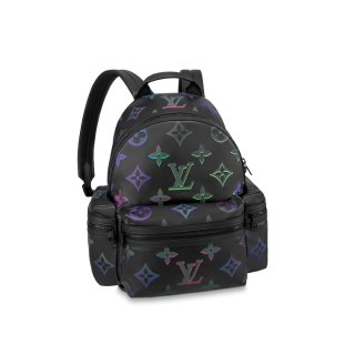 Louis Vuitton Comet Backpack in Calf Leather M22488 Black