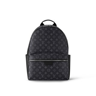 Louis Vuitton Discovery Backpack MM bag in Monogram Eclipse Canvas M22545 Black