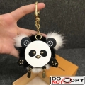 Louis Vuitton Fur Leather Wild Puppet Bag Charm and Key Holder M63094