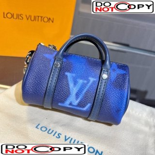 Louis Vuitton Keepal Monogram Bag Charm Blue