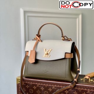 Louis Vuitton Lockme Ever BB Bag in Soft Grained Calfskin M20797 Green