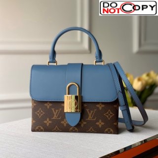 Louis Vuitton Locky BB Top Handle Bag M44321 Blue