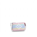 Louis Vuitton LV Escale Mini Pochette Accessoires Clutch with Chain M69269 Pink