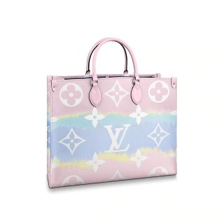 Louis Vuitton LV Escale Onthego Monogram Canvas Large Tote M45119 Pink