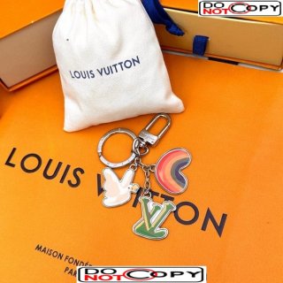 Louis Vuitton LV Good Vibes Bag Charm and Key Holder