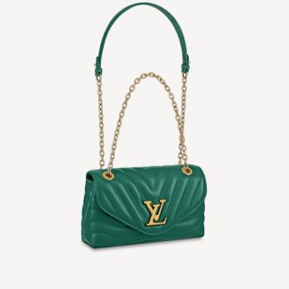 Louis Vuitton LV New Wave Chain Bag in Smooth Leather M58664 Green