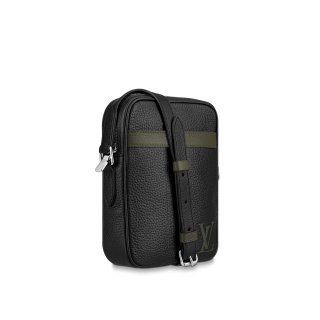 Louis Vuitton Men's Danube Slim PM Shoulder Bag M55164 Black