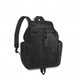 Louis Vuitton Men's Discovery Backpack in Monogram Leather M43680 Black
