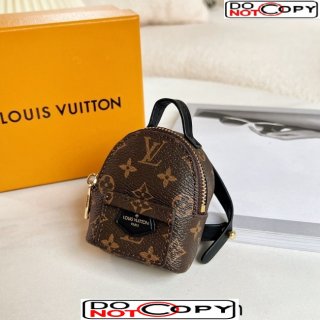 Louis Vuitton Micro Backpack Bag Charm Classic Monogram