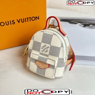 Louis Vuitton Micro Backpack Bag Charm Damier