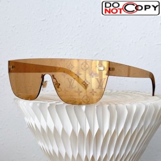 Louis Vuitton Monogram Sunglasses Z0985U Gold