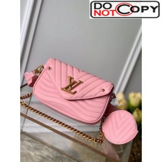 Louis Vuitton Multi Pochette New Wave Shoulder Bag M56468 Pink