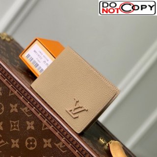 Louis Vuitton Multiple Wallet Wallet in Calf Leather M81822 Beige