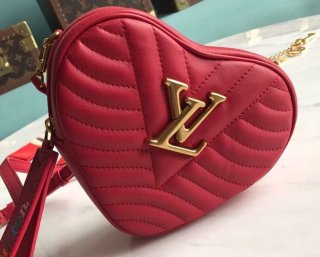 Louis Vuitton New Wave Heart Bag M53769 Red