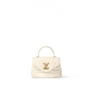 Louis Vuitton New Wave Hold Me Top Handle Bag in Leather M21720 White