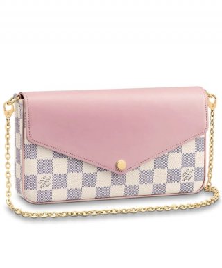 Louis Vuitton Pochette Felicie N60235 Pink
