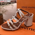 Louis Vuitton Roma Sandal 75mm White