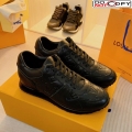 Louis Vuitton Run Away Sneakers in Monogram Leather Black (For women and Men)