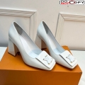 Louis Vuitton Shake Pumps in Patent Leather with LV Twist White