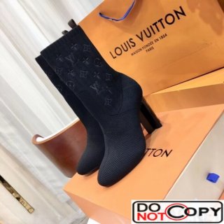 Louis Vuitton Silhouette Ankle Boot 1A3MJ0 Black