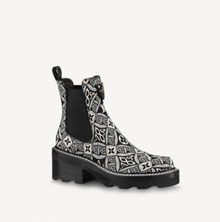 Louis Vuitton Since 1854 Beaubourg Ankle Boots Grey