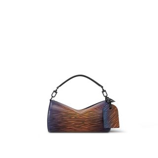 Louis Vuitton Soft Polochon MM Bag in Gradient Electric Sun Leather M23093