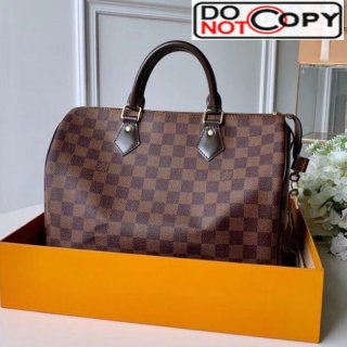 Louis Vuitton Speedy 30 Damier Ebene Canvas Top Handle Bag N41364