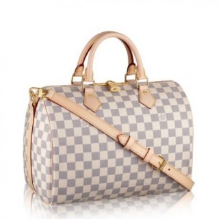 Louis Vuitton Speedy Bandouliere 30 Bag Damier Azur N41373