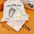 Louis Vuitton Transparent LV Prism ID Holder Bag Charm and Key Holder Green
