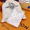 Louis Vuitton Transparent LV Prism ID Holder Bag Charm and Key Holder White