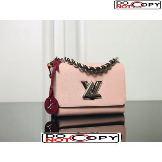 Louis Vuitton Twist MM Bag in Epi Leather M52504 Pink