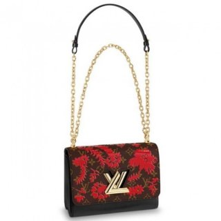 Louis Vuitton Twist MM Bag Monogram Blossom M43639