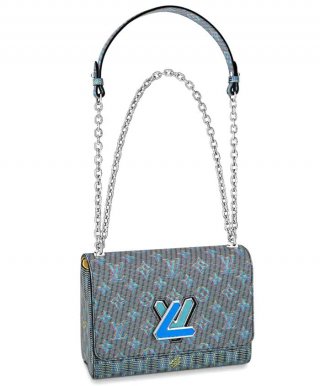 Louis Vuitton Twist MM M55480 Blue