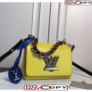 Louis Vuitton Twist PM Bag in Epi Leather M52504 Yellow