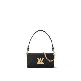 Louis Vuitton Twist West Bag in Epi Leather M24549 Black