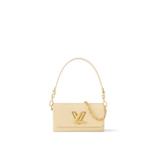 Louis Vuitton Twist West Bag in Epi Leather M24549 Cream White