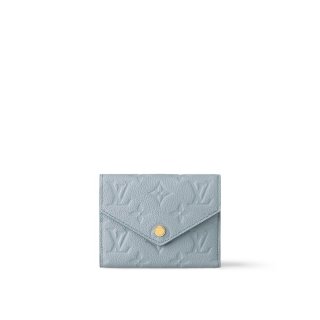 Louis Vuitton Victorine Wallet in Monogram Empreinte Leather M83271 Blue Hour