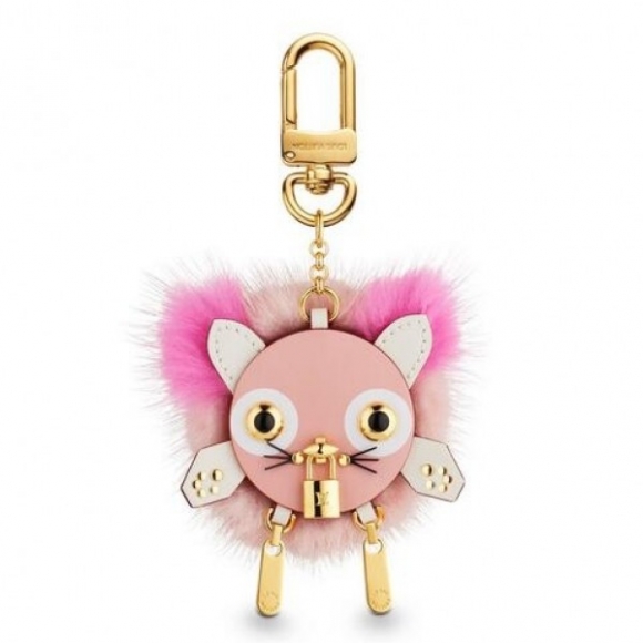 Louis Vuitton Wild Puppet Bag Charm and Key Holder M63093