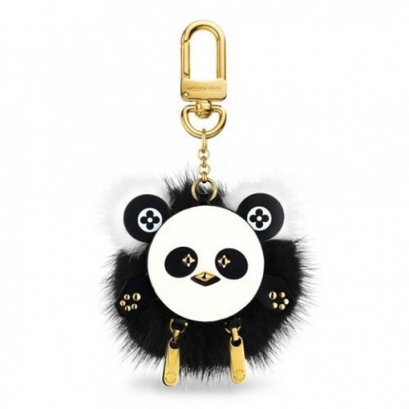 Louis Vuitton Wild Puppet Bag Charm and Key Holder M63094