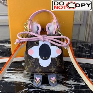 Louis Vuitton Wild Puppet Neonoe Koala Bag Charm and Key Holder M67397