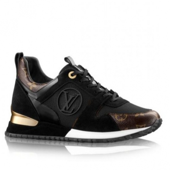 Louis Vuitton Women Black Run Away Sneaker