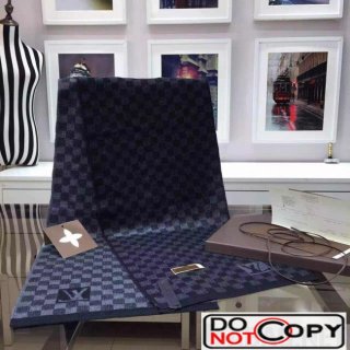 Louis Vuitton Wool Scarf For Men Black
