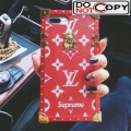 Louis Vuitton X Supreme Petite Malle Iphone Cover Case Monogram Canvas Red