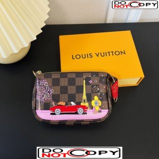 Louis Vuitton Vivienne Mini Pochette Accessoires Bag On Chain Car/Monogram M82510